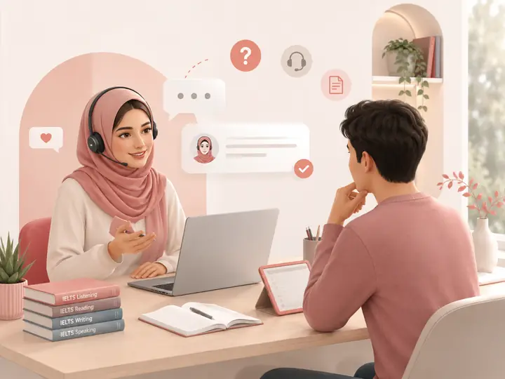 پشتیبانی کاربران IELTS Guide